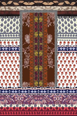 波西米亚印花华亿平台图片