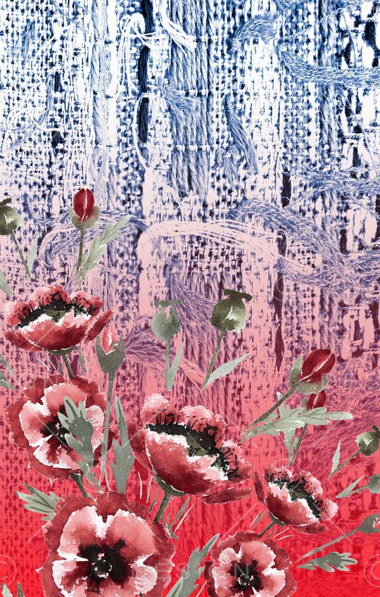 花朵印花华亿平台图片