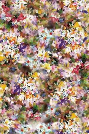 小碎花印花华亿平台图片