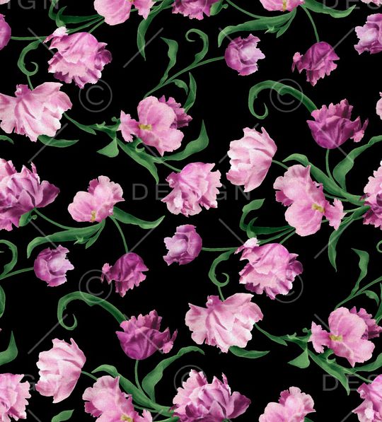 花瓣印花华亿平台图片