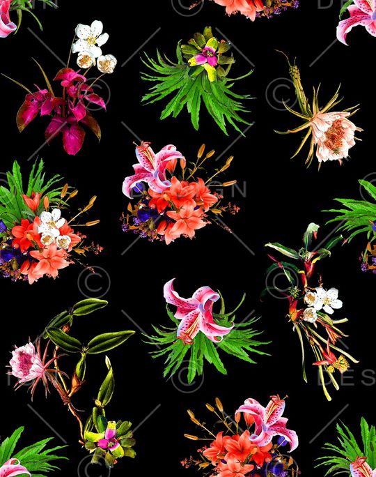 康乃馨印花华亿平台图片