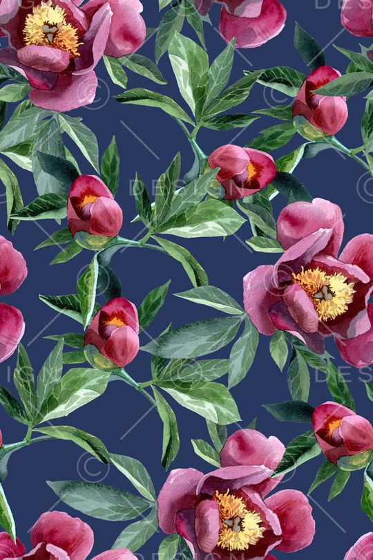 大花乱花印花华亿平台图片