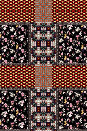 小碎花印花华亿平台图片