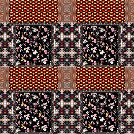 小碎花印花华亿平台图片