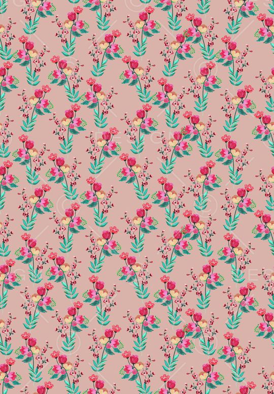 小碎花印花华亿平台图片