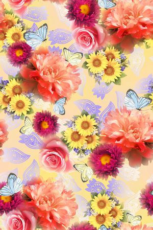 玫瑰印花华亿平台图片