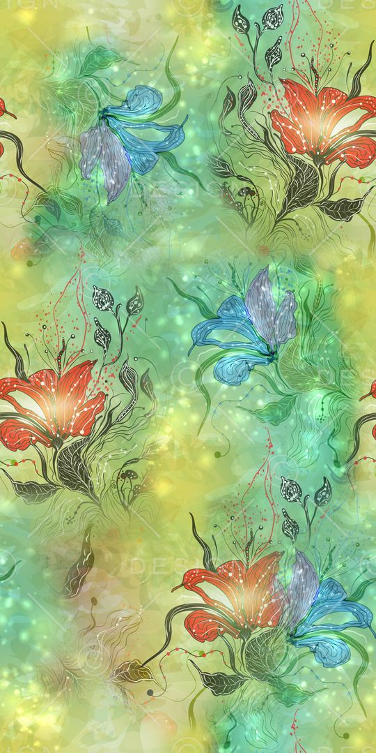 花朵印花华亿平台图片