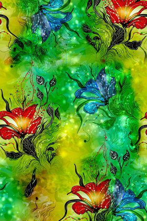 花朵印花华亿平台图片