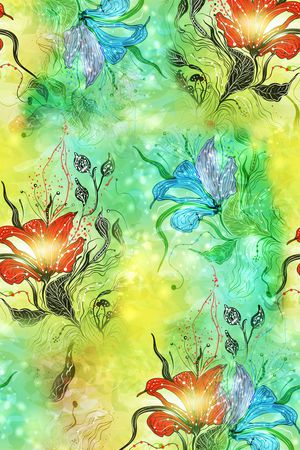 花朵印花华亿平台图片