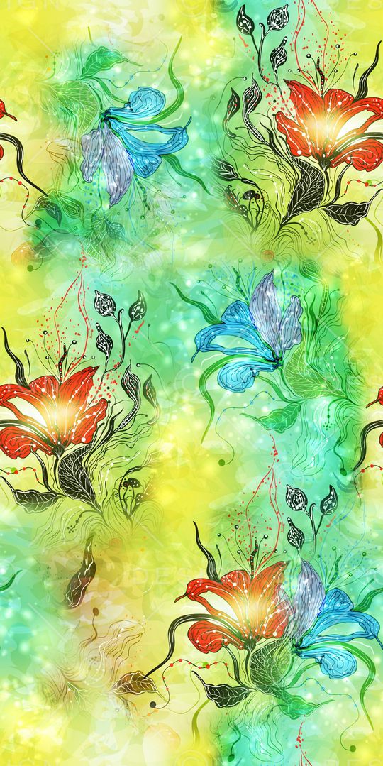 花朵印花华亿平台图片