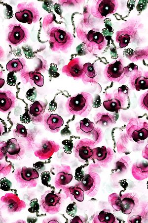 花朵印花华亿平台图片