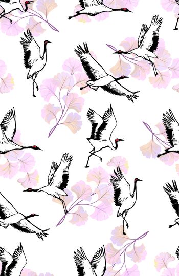 传统民族风花卉印花华亿平台图片