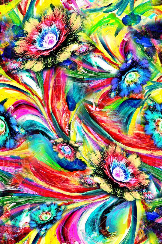 抽象印花华亿平台图片