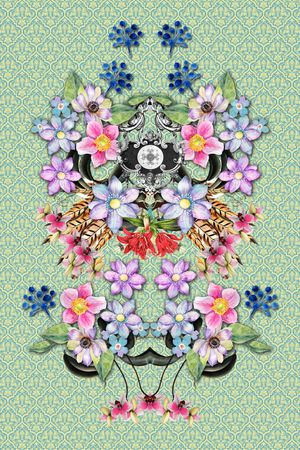 时尚印花华亿平台图片