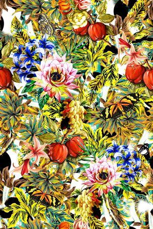 时尚印花华亿平台图片