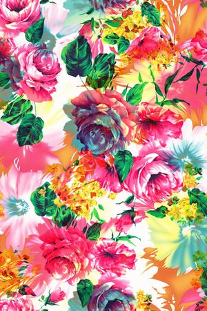 乱花印花华亿平台图片