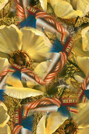 民族风印花华亿平台图片