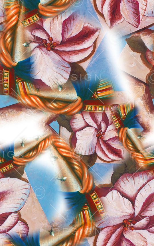 民族风印花华亿平台图片