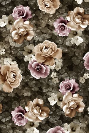 清新印花华亿平台图片