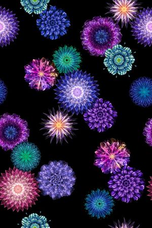 抽象印花华亿平台图片