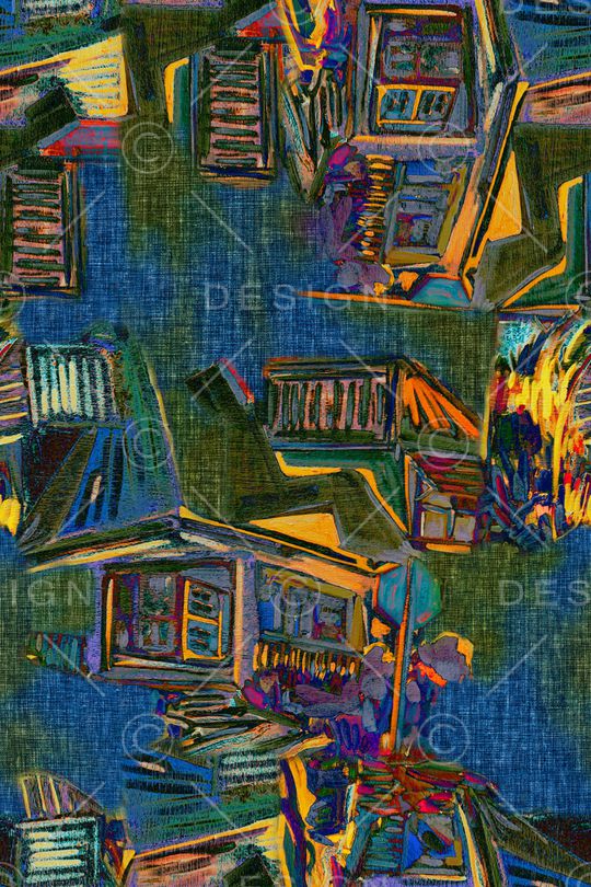 几何印花华亿平台图片