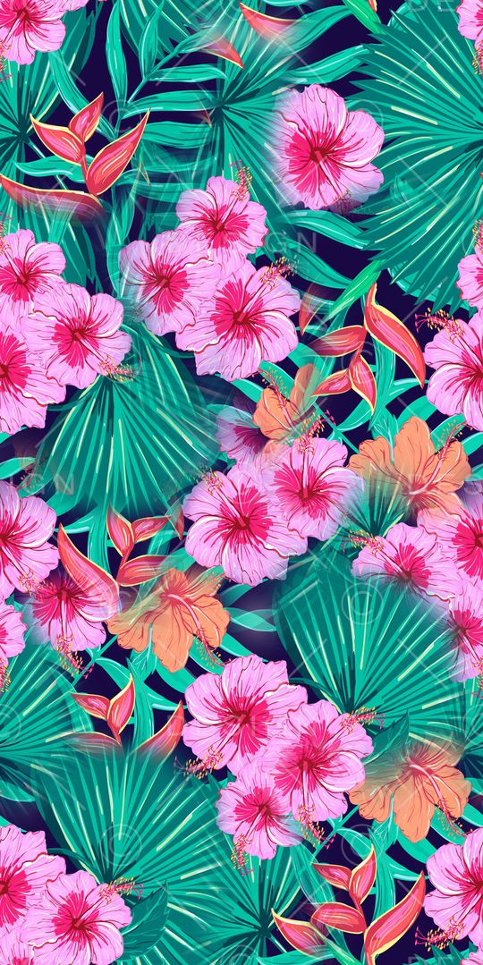 花朵印花华亿平台图片