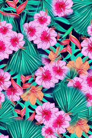 花朵印花华亿平台图片