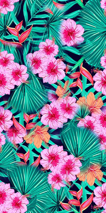 花朵印花华亿平台图片