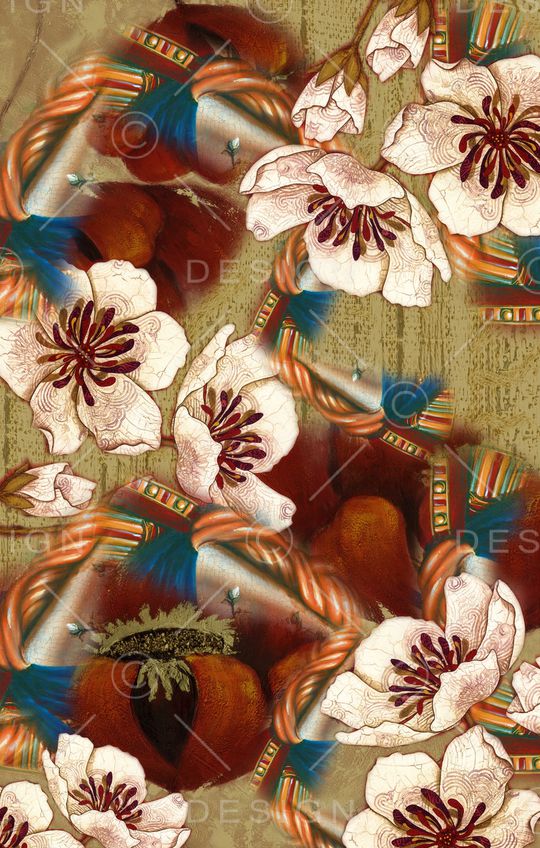 波西米亚印花华亿平台图片