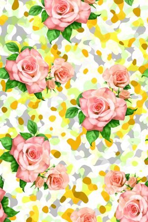 时尚活力迷彩机理印花华亿平台图片