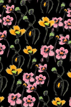 水彩印花华亿平台图片