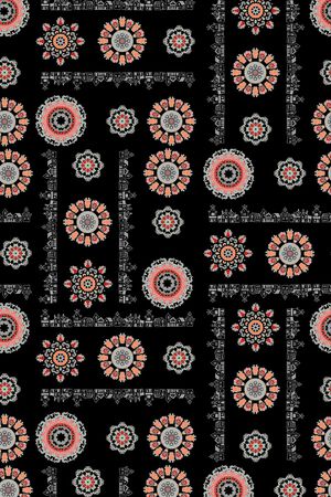 波西米亚印花华亿平台图片