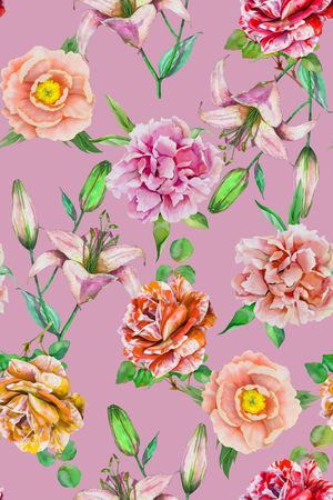 水彩印花华亿平台图片