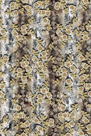 小碎花印花华亿平台图片