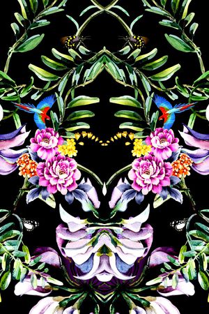 时尚印花华亿平台图片