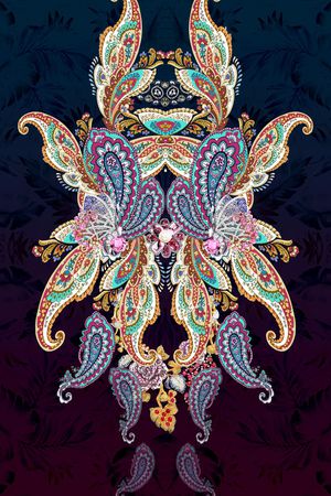 民族风印花华亿平台图片