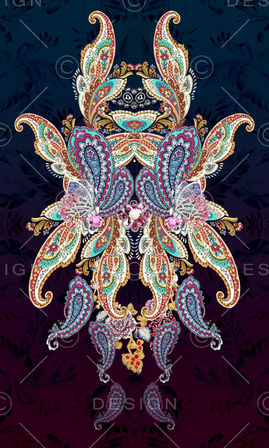 民族风印花华亿平台图片