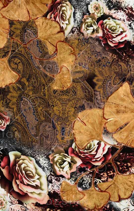 波西米亚印花华亿平台图片