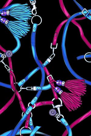 时尚男装印花华亿平台图片