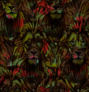 时尚男装印花华亿平台图片