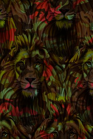 时尚男装印花华亿平台图片