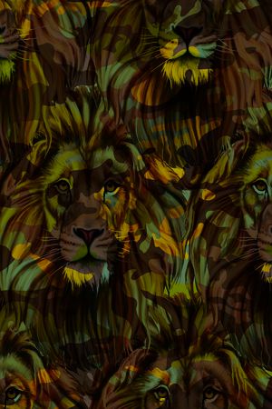 时尚男装印花华亿平台图片