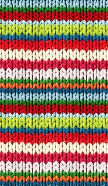 彩虹条针织毛衫肌理印花华亿平台图片