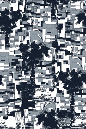 抽象印花华亿平台图片