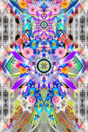 民族风印花华亿平台图片