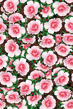 手绘印花华亿平台图片