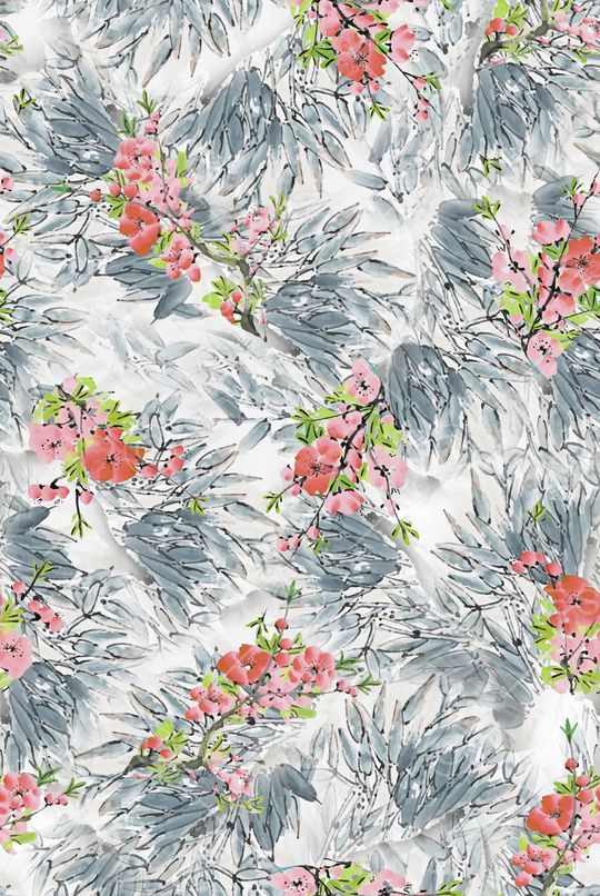 素雅印花华亿平台图片