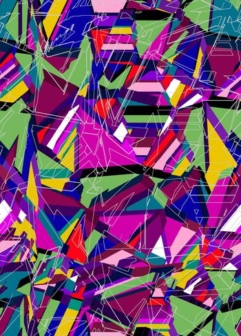 846243-抽象 几何 线条--3