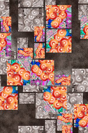 波西米亚印花华亿平台图片