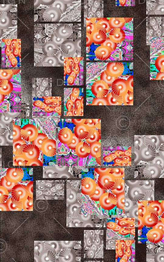 波西米亚印花华亿平台图片